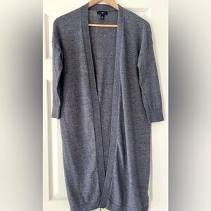 Gap Long Open Cardigan Size S